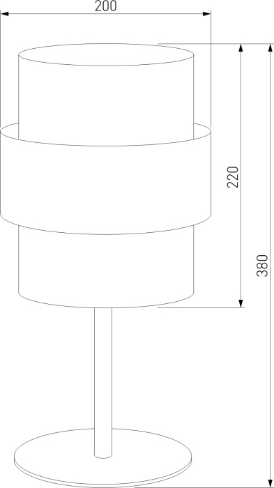 5893 Calisto White TK Lighting