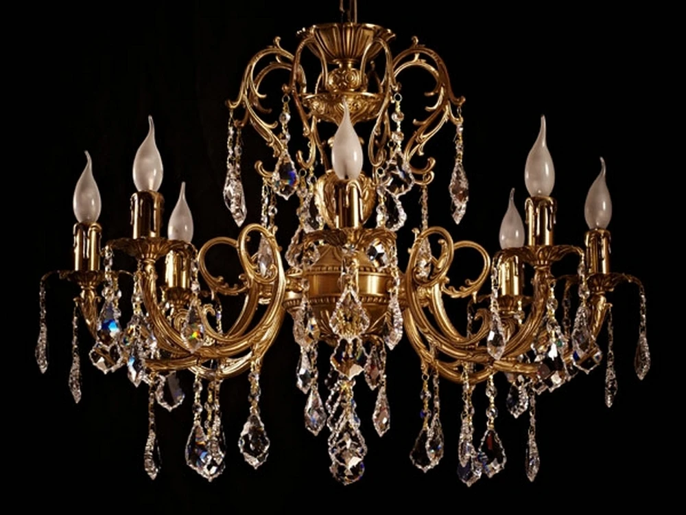 8888/8 AB Leaf crystal Brizzi