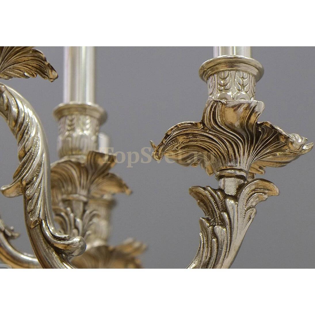 1630/6+6 ANTIQUE SILVER Nervilamp