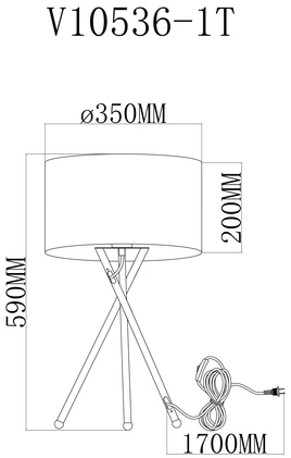 V10536-1T Moderli