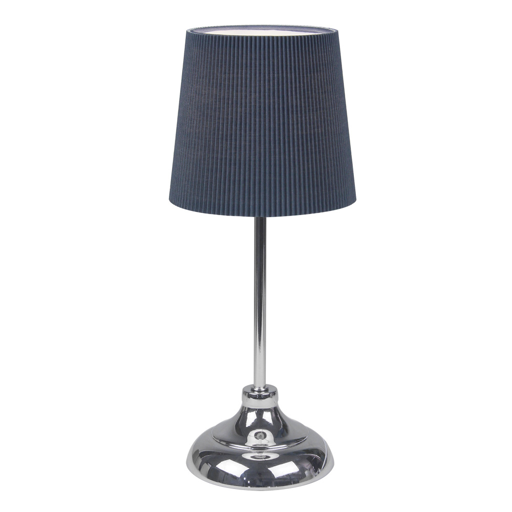 UML-B309 E14 CHROME/DARK BLUE Uniel