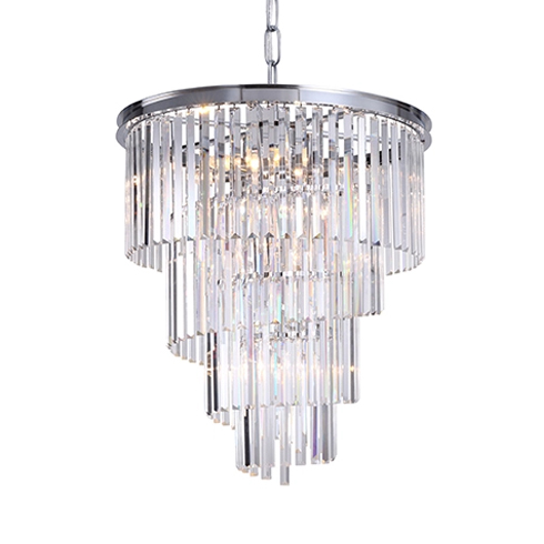 KR0262P-10 chrome/clear Delight Collection