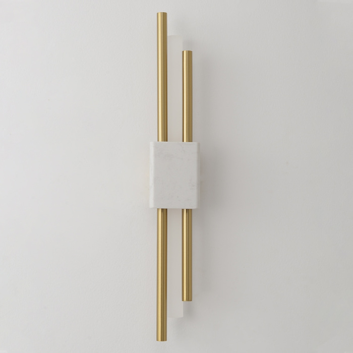 CARTA AP6W LED WHITE/BRASS Crystal Lux
