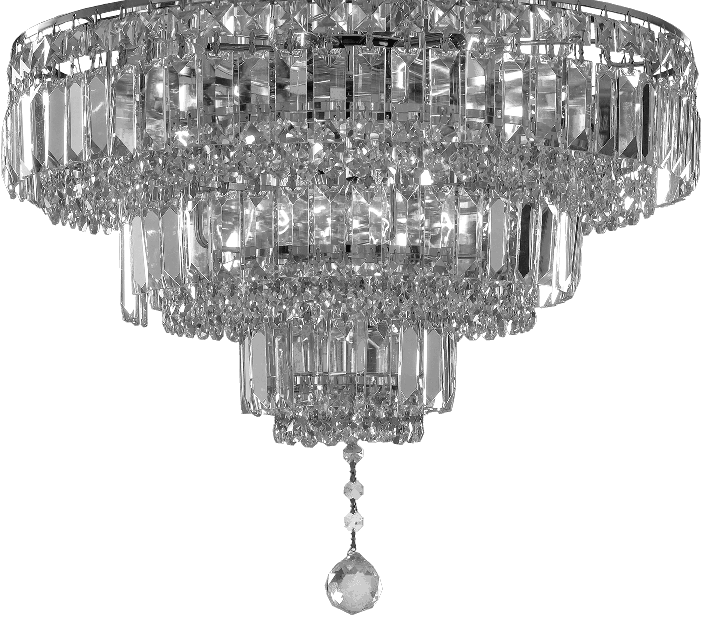 AS/2000/50/12 Crome Pendeloque Asfour Crystal