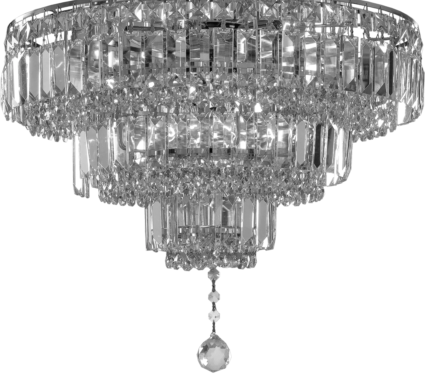 AS/2000/50/12 Crome Pendeloque Asfour Crystal