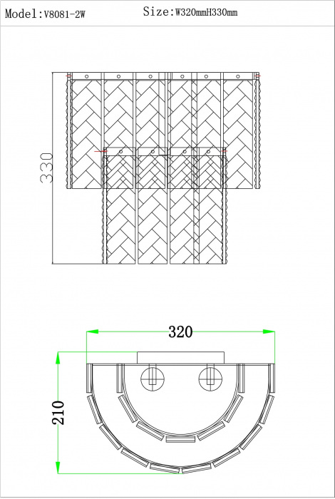 V8081-2W Moderli