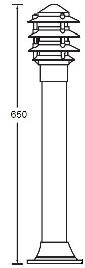 67320-650 Bl Oasis Light