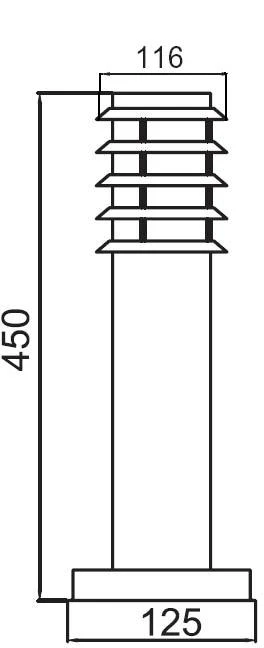 75829-450 SS Oasis Light