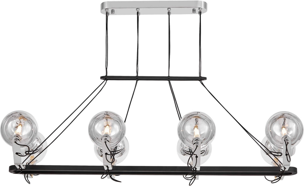LDP 9110-8-PR BK+CHR Lumina Deco