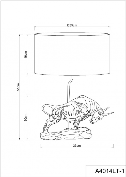 A4014LT-1GO Arte Lamp