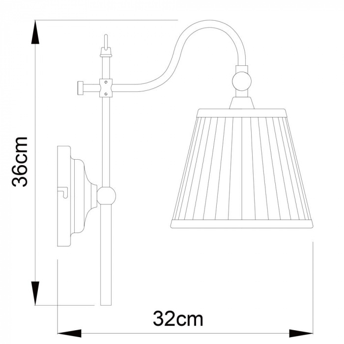 A1509AP-1PB Arte Lamp