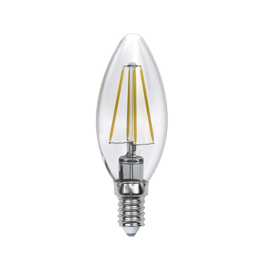 LED-C35-5W/NW/E14/CL/DIM GLA01TR картон Uniel