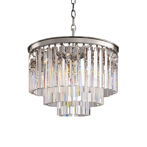 KR0387P-6 chrome/clear Delight Collection