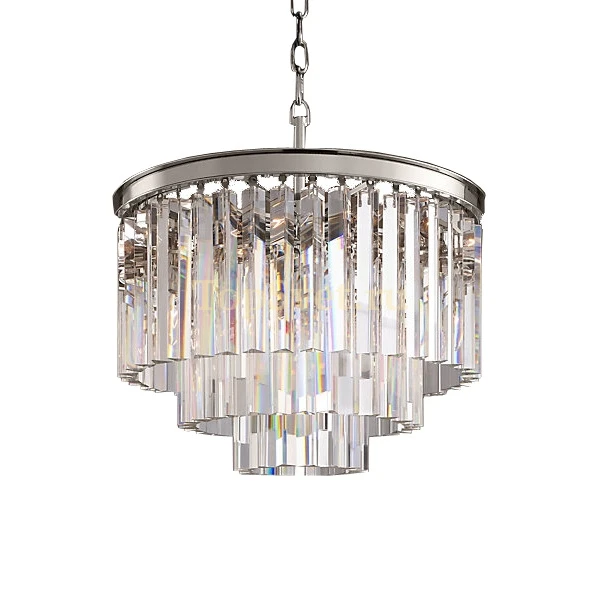 KR0387P-6 chrome/clear Delight Collection