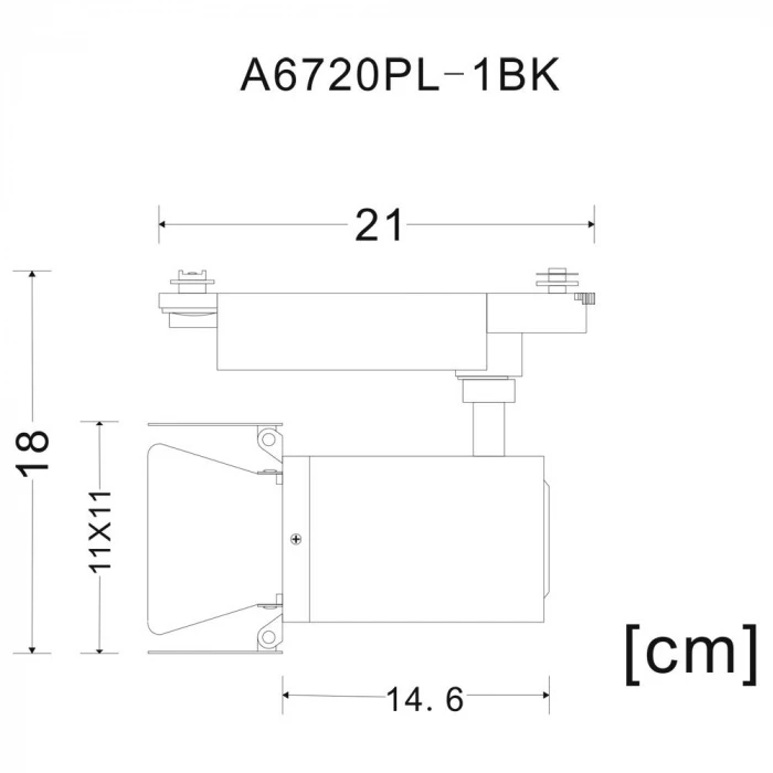 A6720PL-1BK Arte Lamp