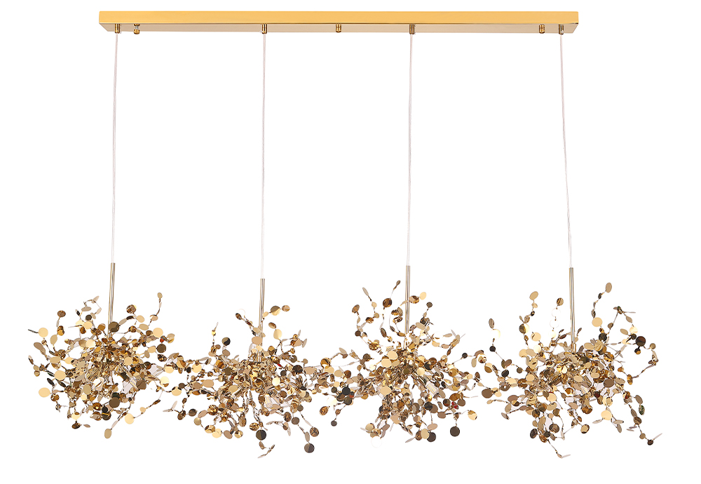 GARDEN SP3х4 L1600 GOLD Crystal Lux