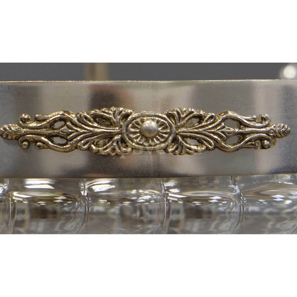 571/8PL  ANTIQ SILVER Nervilamp