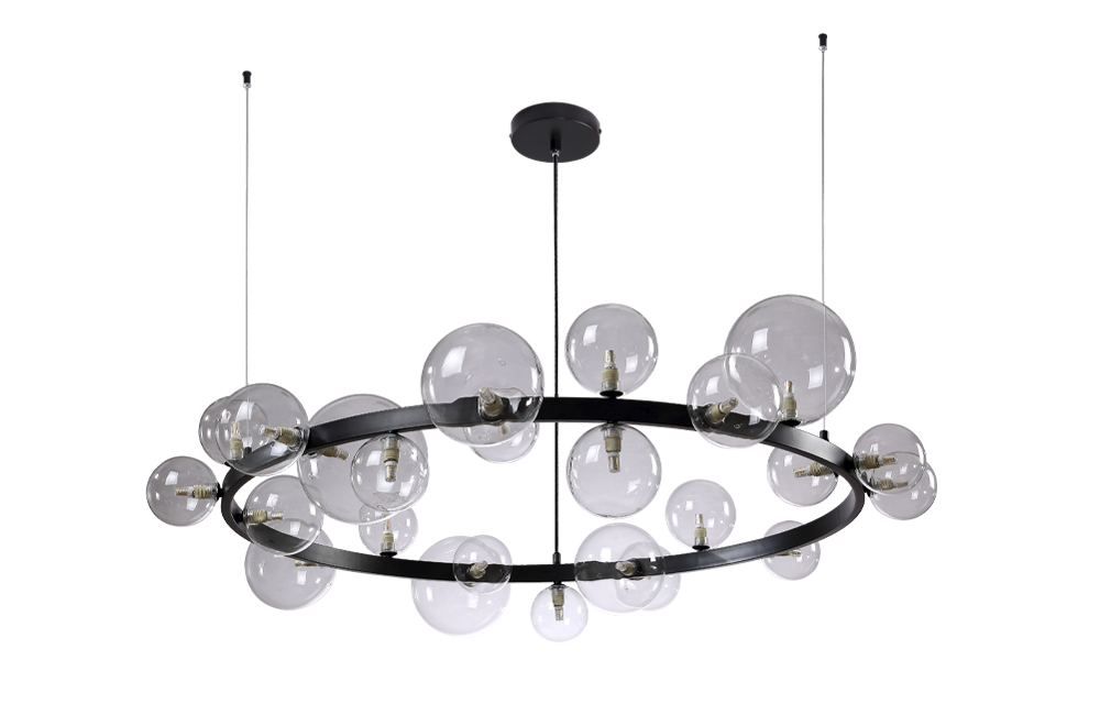 AGATA SP24 V2 BLACK/TRANSPARENTE Crystal Lux