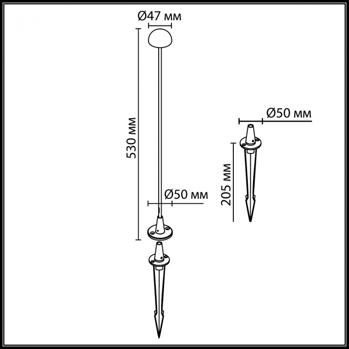 7122/4GL Odeon Light