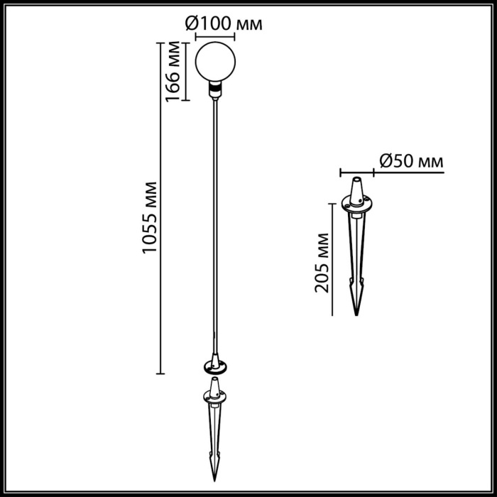 7121/2GLB Odeon Light