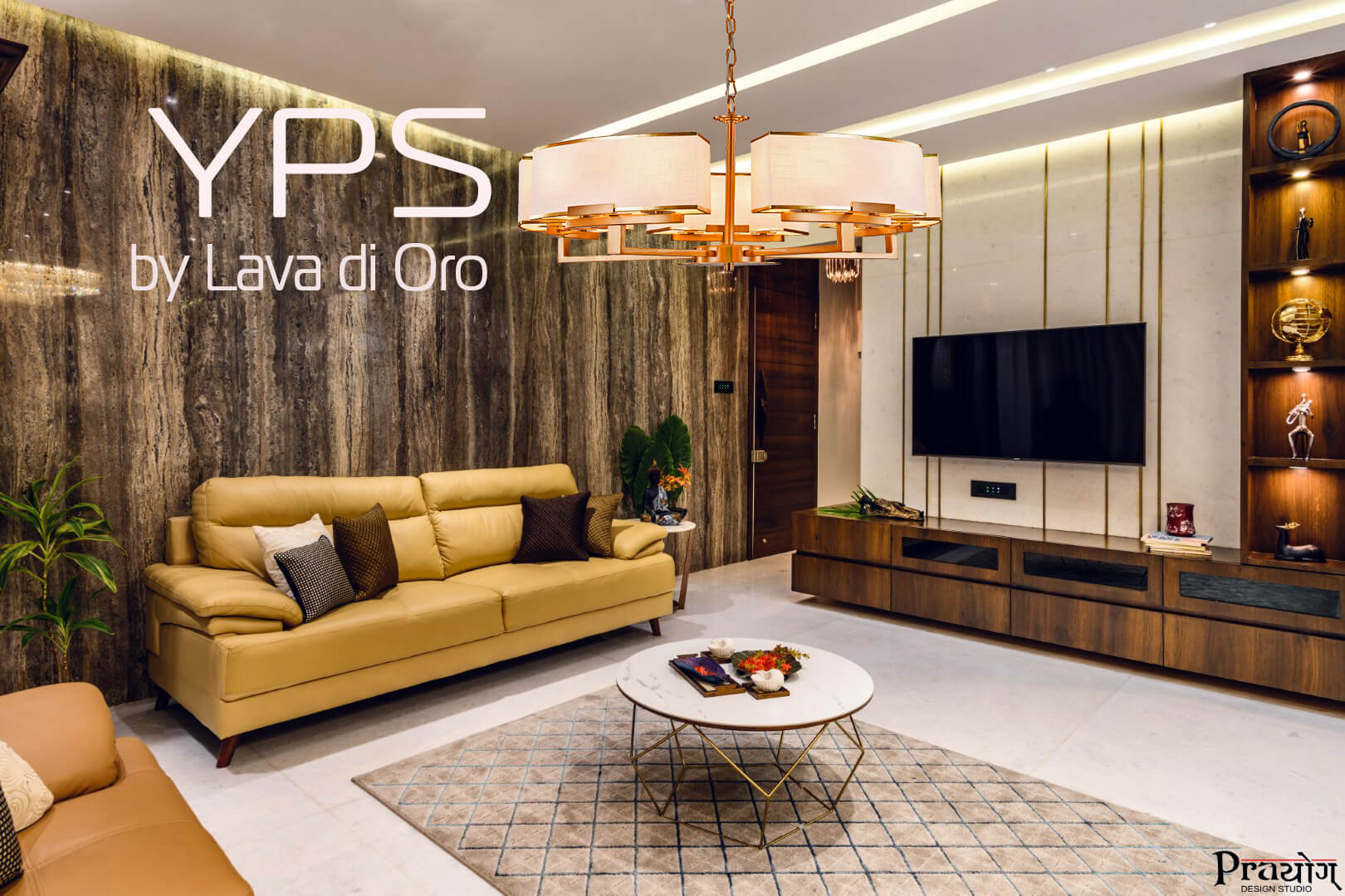 YPS 045 L10.bronze gold Lava Di Oro