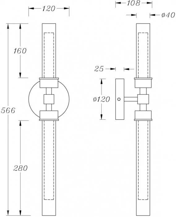 MOD116WL-L7BS3K Maytoni