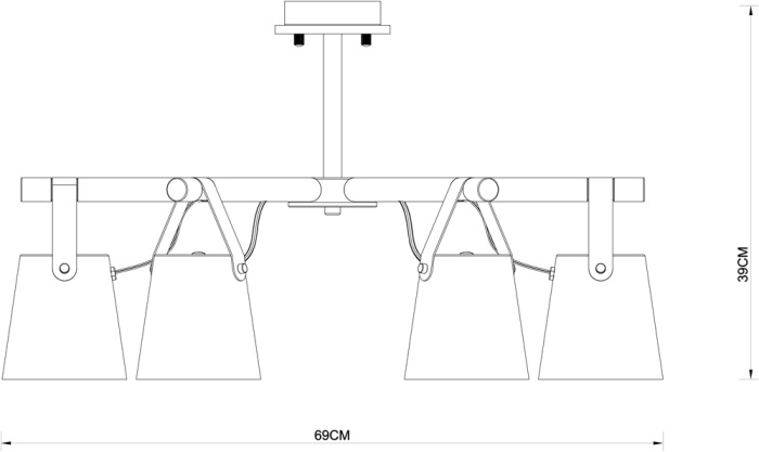 A7032PL-6BK Arte Lamp