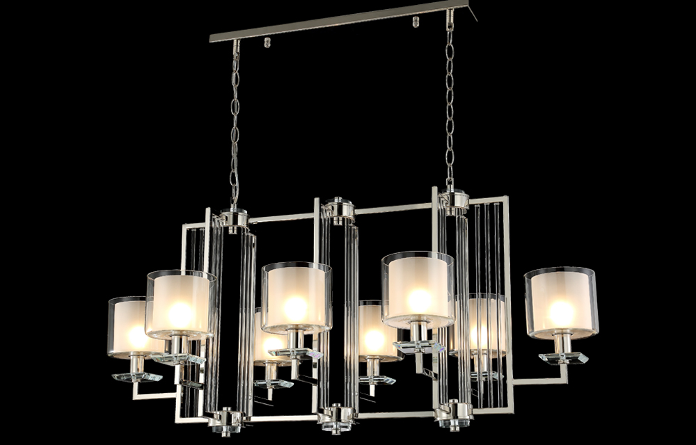NICOLAS SP8 L1000 GOLD/WHITE Crystal Lux