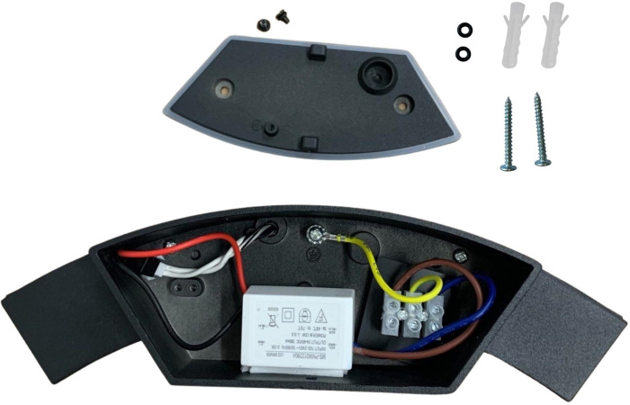 ULU-S72A-14W/4000K IP65 BLACK Uniel