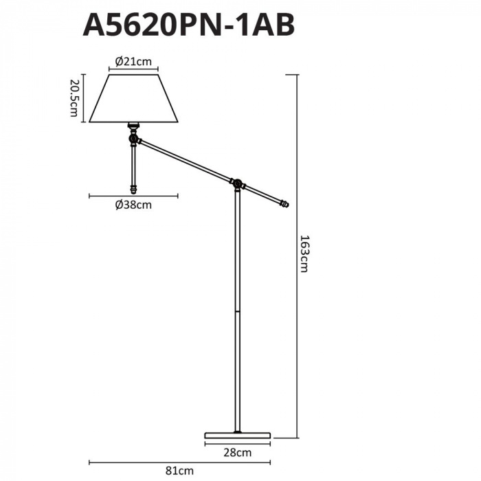 A5620PN-1AB Arte Lamp
