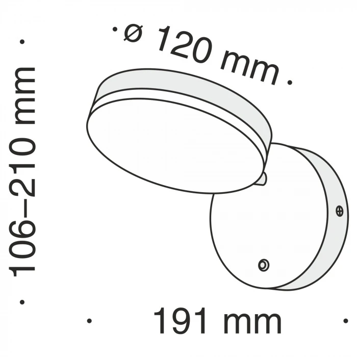 MOD070WL-L8B3K Maytoni