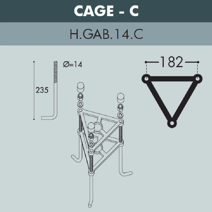 E26.202.S30.AXE27 DN Fumagalli
