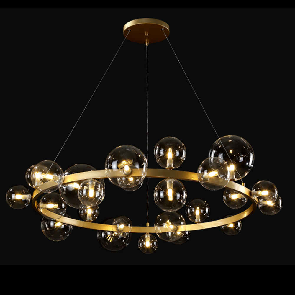 AGATA SP24 V2 GOLD/TRANSPARENTE Crystal Lux