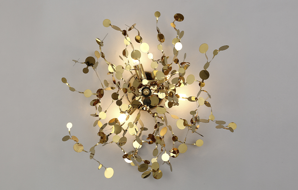 GARDEN AP-PL3 D400 GOLD Crystal Lux