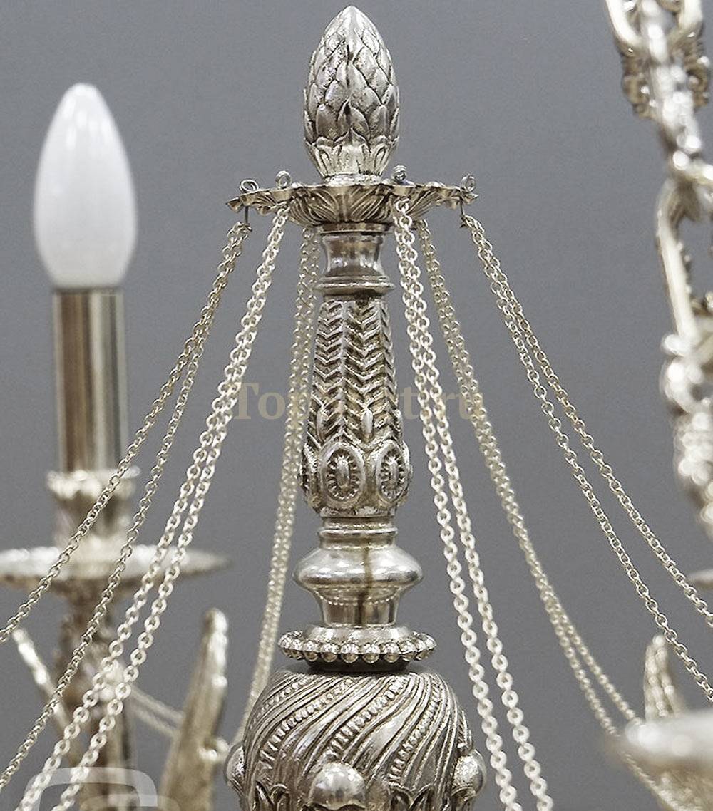 900/6 ANTIQUE SILVER Nervilamp