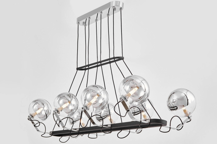 LDP 9110-8-PR BK+CHR Lumina Deco