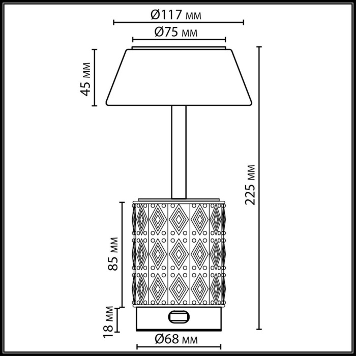 5454/6TL Odeon Light