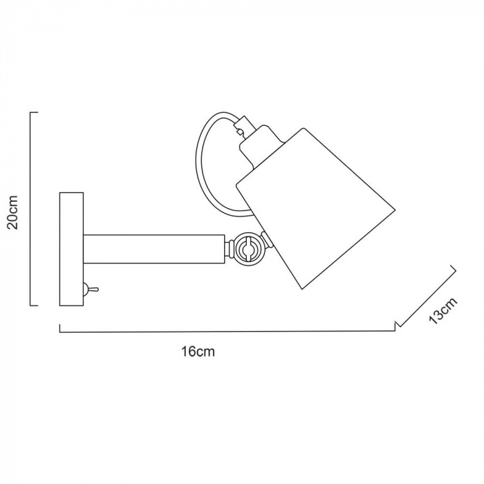 A7141AP-1WH Arte Lamp
