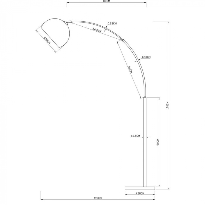 A5822PN-1SS Arte Lamp