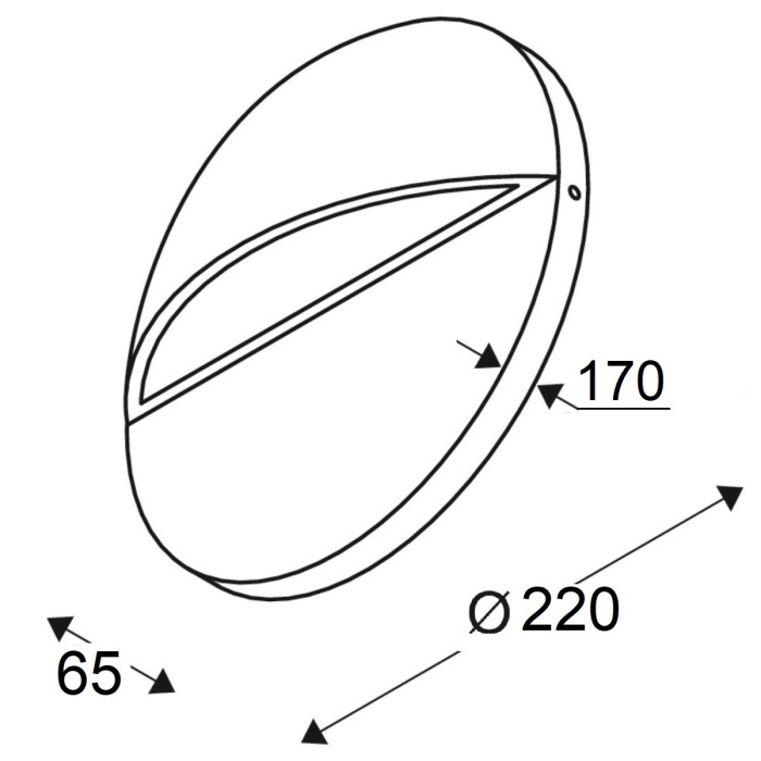 W2096-4-3K Gr Oasis Light