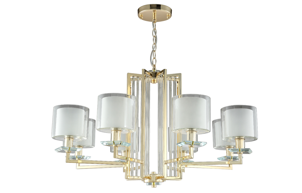 NICOLAS SP-PL8 GOLD/WHITE Crystal Lux