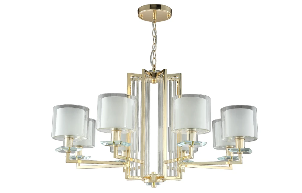 NICOLAS SP-PL8 GOLD/WHITE Crystal Lux