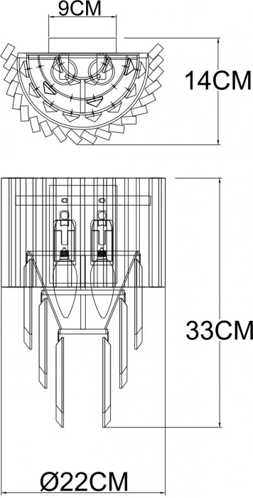 A1004AP-2SI Arte Lamp