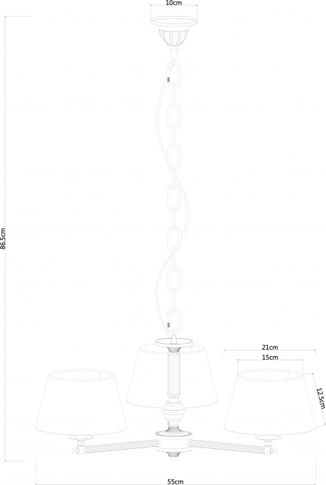 A2273LM-3AB Arte Lamp