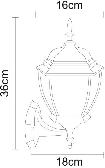 A3151AL-1BN Arte Lamp