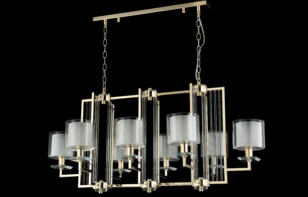 NICOLAS SP8 L1000 GOLD/WHITE Crystal Lux