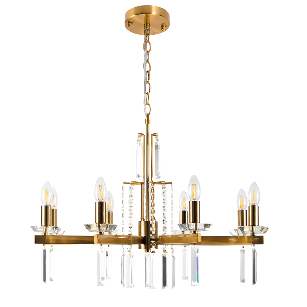 MARRON SP8 BRASS Crystal Lux