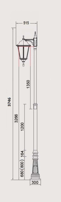 79832/PART A/DOWN Bl Oasis Light