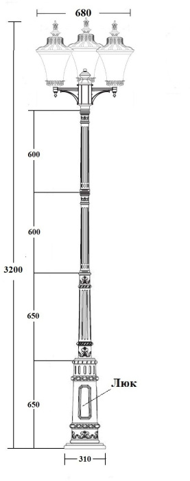 86410B/01 E7 Bl Oasis Light