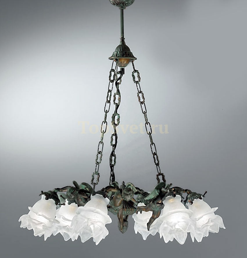 2081/6 ANTIQUE GREEN Nervilamp